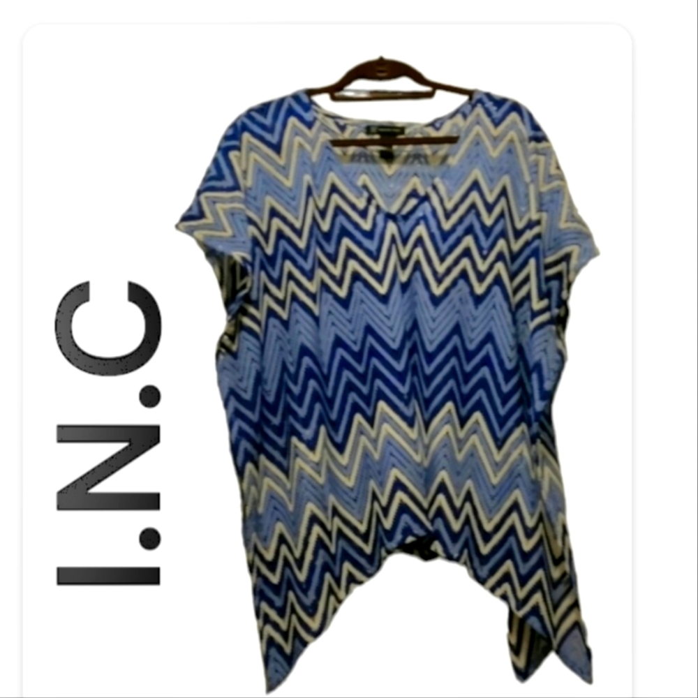 Crocheted poncho style Top S/M
